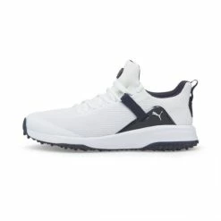Puma Fusion Evo Mens Golf Shoe White/Blue -Hot Sale Golf clubs Shop 189969 1643027299 538x538