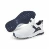 Puma Fusion Evo Mens Golf Shoe White/Blue -Hot Sale Golf clubs Shop 189969 538x538