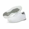 Puma PROADAPT AlphaCat Leather Mens Golf Shoe White/Silver -Hot Sale Golf clubs Shop 190003 538x538