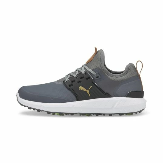 Puma IGNITE Articulate Mens Golf Shoe Grey/Gold 5 Puma IGNITE Articulate Mens Golf Shoe Grey/Gold - Image 3