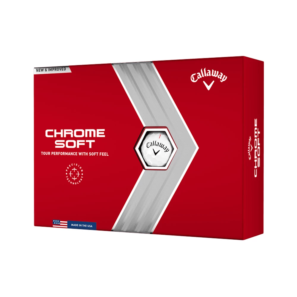 Callaway Chrome Soft Golf Balls 3 Callaway Chrome Soft Golf Balls