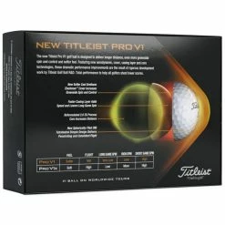 Titleist Pro V1 Yellow Golf Balls -Hot Sale Golf clubs Shop Titleist 2021 Pro V1 Back Side