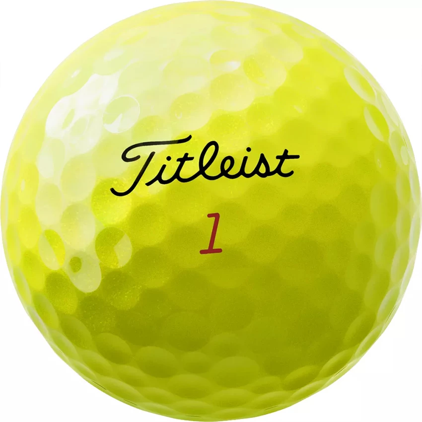 Titleist Pro V1x Yellow Golf Balls 4 Titleist Pro V1x Yellow Golf Balls - Image 2