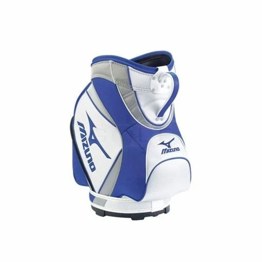Mizuno Den Caddy Bag - White/Navy -Hot Sale Golf clubs Shop den 1
