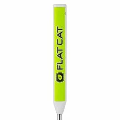 Flat Cat Original Putter Grip - White/Green